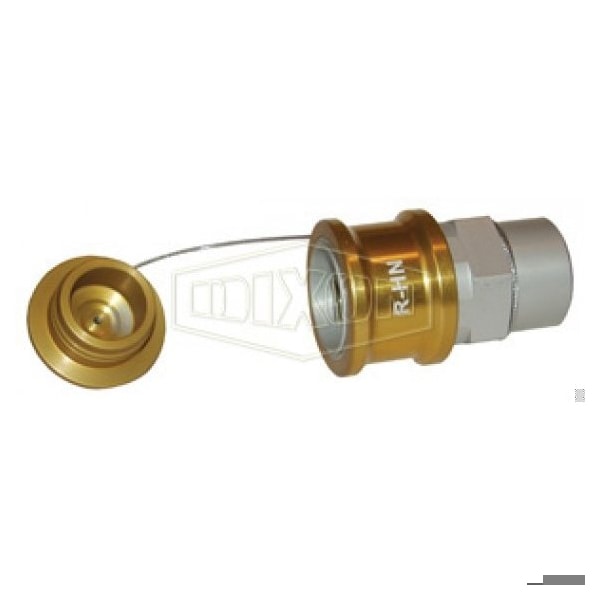 Dixon FloMAX R Series Hydraulic Oil Nozzle with Plug, 1 in Nominal, FNPT, Aluminum, Domestic R-HN-P - main